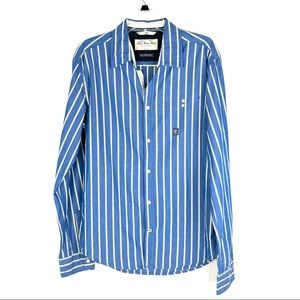 Tom Crew Club fitted long button down shirt